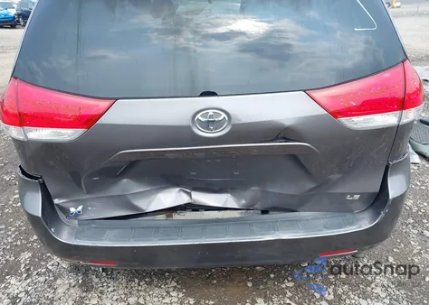 2011 Toyota Sienna Le V6 from USA, damaged, VIN 5TDKK3DC3BS153450
